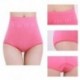 Fekete Női Body Shaper Control Vékony hasi fűző Magas derekú Shapewear Pant fehérnemű