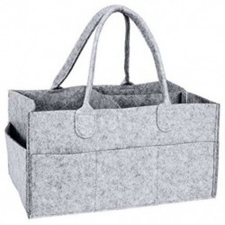 2X (óvodai tárolótáska-baba pelenka Caddy-óvodai törlőkendők, hordozható táska T6K6