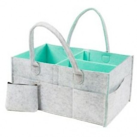 9X (Baby Nappy Caddy Szervező Plusz Pénztárca - Óvoda Tárolótáska Baby Sh U9I5