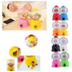 10x (Aranyos Édességek Mini Candy Gép Buborék Gumball Adagoló Érme Bank Gyerekeknek G7P0