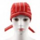 Skull Cap professzionális vendéglátó szakácsok Hat Bandana (piros és fehér csíkos) E3A2