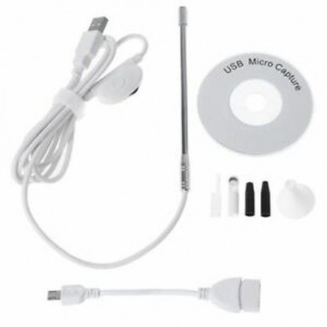 3X (Digital Video Ear Pick által megvilágított Ear Curette Earwax eltávolító otoszkóp Endos U8E6