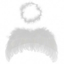 Új csecsemő baba gyerek angyal tündér szárnyas jelmez Photo Prop M5K1