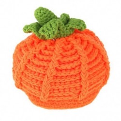 Baba csecsemő tök Bernat kalap sapka horgolt kötés jelmez puha aranyos C P6C2