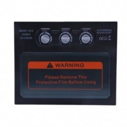 6X (Li akkumulátoros napelemes sötét / árnyékoló hegesztőszűrő lencsék a V1J9 varrathoz