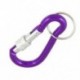 Tavaszi rakodókapu hordozható lila karabiner kampótartó kulcstartó E2F8
