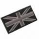 FASHION Union Jack UK zászló jelvény javítópálca vissza 10cm x 5cm ÚJ, (fekete / Gr P3T5