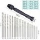 Kézi fúrókészletkészlet 31 db-os kézi fúrókészlet precíziós csaptelephez Micro-Mini Twis B5X9