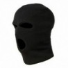 2X (3 lyukú rendőrségi maszk / motorháztető színű fekete rendőrség - SWAT - Gign - Raid - Spe D8N4