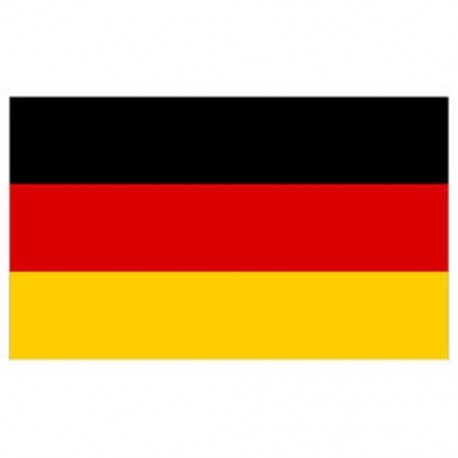 2x Németország Nemzeti Lobogója Nemzetközi Labdarúgás 5ftx3ft Poliészter Mosható X2S8