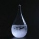 Időjárás-előrejelzés Crystal Tempo csepp víz alakú Storm Glass lakberendezés 6 * 1 W4I2