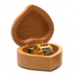 1X (Kézzel készített fa One Love Music Box születésnapi ajándék karácsonyra / Születésnapra / P5R3)