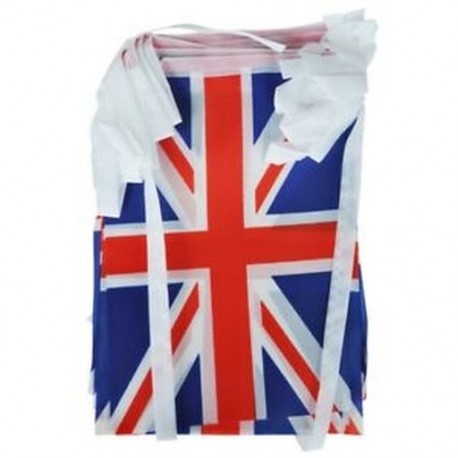 5X (Union Jack Bunting 9 méter / 30 láb hosszú, 30 zászlóval V2Y6)