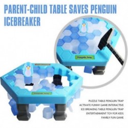4X (Puzzle asztali pingvincsapda aktiválja a Vicces játék interaktív jégtörést TP7X5