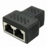 2 portos RJ45 Splitter adapter LAN hálózati Ethernet Extender csatlakozódugasz L G4E1