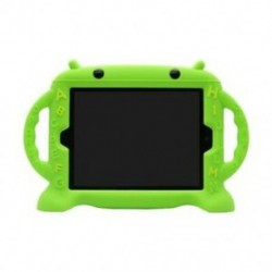 Zöld - Ipad 2 Cover-Kids, ütésálló szilikon fogantyúval készült tok Apple Ipad R4T1-hez