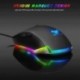 6X (ZERODATE 6 gombos egér USB vezetékes optikai RGB Professional Macro Pr G8U1)