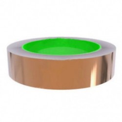 2X (Rézfólia szalag vezetőképes ragasztóval (25 mm X 11 méter) - Csigariasztó M6Y7