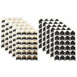 4X (10 lapos fotós sarok öntapadós matricák, CorW1T9 fotós rögzítő papír