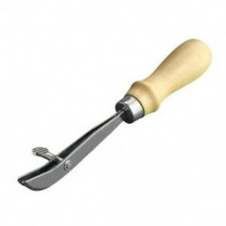 1 db-es fa fogantyú állítható külső széllel Creaser bőr kézműves szerszámok Diy Han X5F8