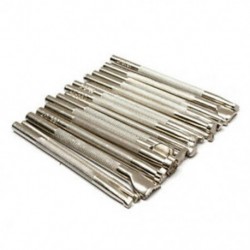 2X (16 db-os fém bőr szerszámok, barkács készítésű bőr nyeregkészítő szerszámkészlet Ca B1M7