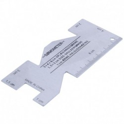 6X (fém Somométer varráshoz használt steppelt vonalzó mérőeszköz Craf N4D2 varráshoz