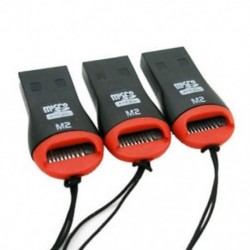 3 x USB 2.0 Micro SD kártya adapter olvasó író SDHC MMC Micro Sd 2528c P3W8