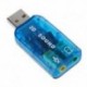 USB 5.1 sztereó hangkártya adapter (Windows 7 kompatibilis) X5V8