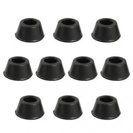 10 db 14 mm x 8 mm-es kúpos süllyesztett gumi lökhárítók, amelyek a BT G5A1 borítóját fedik le