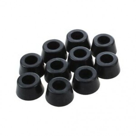 1X (10 db 14 mm x 8 mm-es kúpos süllyesztett gumi lábtartó lökhárítók burkolatai A8D2)