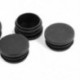 1X (műanyag sapkák, kerek csővezeték-betétek 40mm-es átmérővel 5 db fekete H8Q9)
