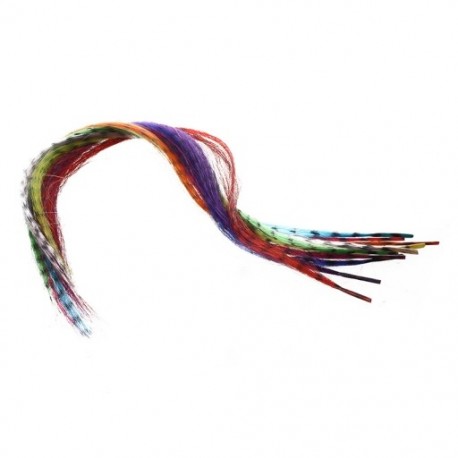 1X (10 szálú hajhosszabbító hajcsavarrugó   korongok T8C1)