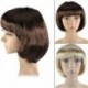 Felnőtt rövid Bob jelmez hamis csaj paróka divat női női Cosplay Fa I7D1