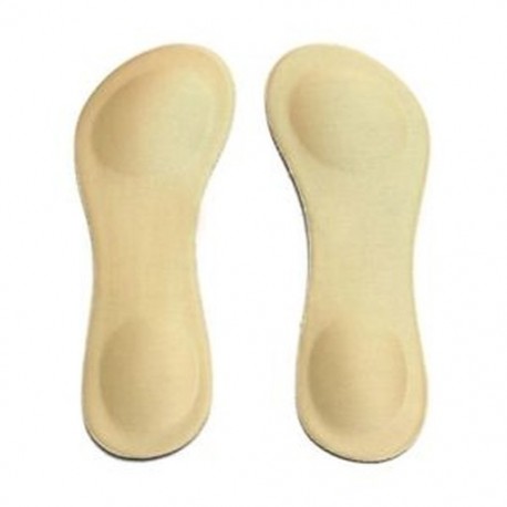 Sárgabarack színű - 1 pár Párnázott talpbetét - Sarokvédő betét - magassarkú cipőbe is - Z T7L6