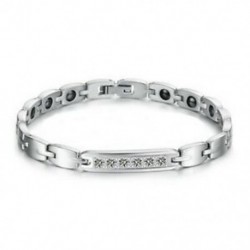 Női mágneses karkötő titán erővel integrált acél skaláris energia M6W5