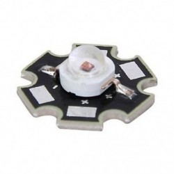 3W nagyteljesítményű Star LED-es lámpa izzólámpa (sárga) B4M7 W3H6