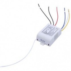 1X (220 V 3-csatornás vezeték nélküli távirányító kapcsoló, digitális távirányító Swi W1M6