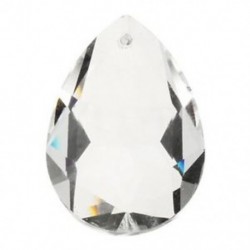 2X (10 db átlátszó csillár kristályvilágítási prizmák függő csepp medálok 38 A3M4