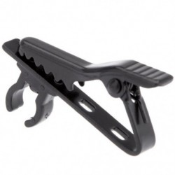 mini-telefon Lapel nyakkendő klip a Lapel Lavalier Mic Black W7U2-hez