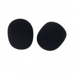 2 db Stúdió minifon mikrofon hab védőhuzat Fekete Y3Q6