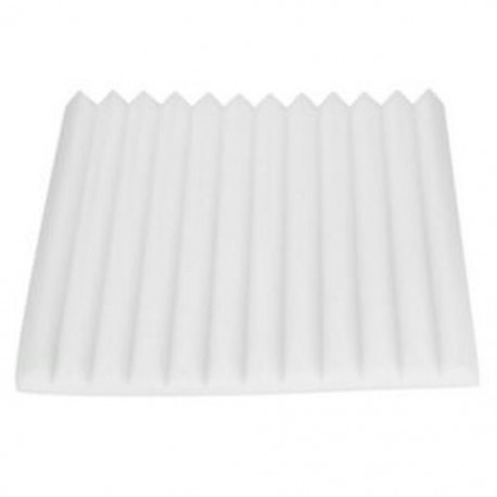 fehér - 30X30X2.5Cm hangszigetelő szivacs, 12 nyílások akusztikus habpanelek Stop abszorpciója A5J5