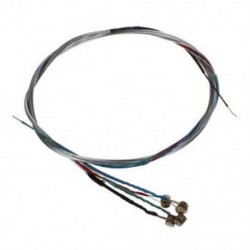 1 db 3/4 4/4 hegedűhúzó acélmag GDAE C8B4 gömbfej