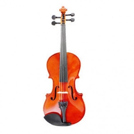 3/4 méretű természetes hegedű Basswood acél húros íves íj kezdőknek E4R5 L5L4