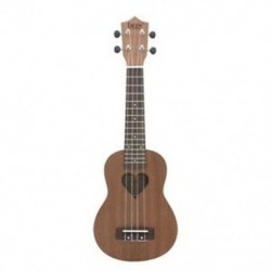 2X (IRIN Professional 21 hüvelykes 4 húros gitár alátét Sapele szívvel, Q2K3)