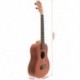 4X (26 hüvelykes Ukulele akusztikus gitár Sapele fa ukulele Hawaii 4 húros GuitT6D5