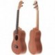 4X (26 hüvelykes Ukulele akusztikus gitár Sapele fa ukulele Hawaii 4 húros GuitT6D5