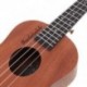 4X (26 hüvelykes Ukulele akusztikus gitár Sapele fa ukulele Hawaii 4 húros GuitT6D5