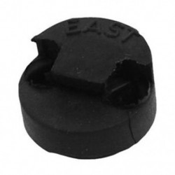 Hegedű néma csere kettős lyukú tizennégy fekete gumi Sordine I2I0