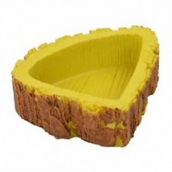 2X (Víz-étel tálcás tál medence kétéltűeknek Hüllő teknős kígyó Liz Q1Q2