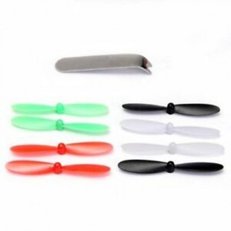 2X (8 x a HubsanX4 H107 légcsavar számára, alapvető helikopter H3V1 helikopter laphoz)